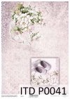 papier decoupage kompozycje kwiatowe, na urodziny*paper decoupage floral arrangements, for birthdays