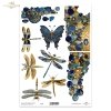 motyle, ważki, owady, kamienie szlachetne, kwiaty*butterflies, dragonflies, insects, precious stones, flowers*Schmetterlinge, Libellen, Insekten, Edelsteine, Blumen*mariposas, libélulas, insectos, piedras preciosas, flores