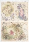 elves, vintage, flowers, old postcards, fairy tales, R345