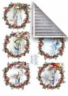 Papeles para scrapbooking en sets - Feliz Navidad*Бумаги для скрапбукинга в сетах - С Рождеством Христовым