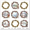 Set von Papieren für Scrapbooking SLS-066 Merry Christmas ---- PREISREDUZIERTES PRODUKT