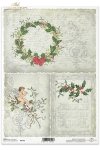 Boże Narodzenie, ostrokrzew i jemioła, święta, dekoracje, świąteczne, cherubin, R192, Christmas decorations, holly, mistletoe, Christmas, holly and mistletoe, cherub, Adornos navideños, acebo y muérdago