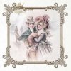 kobiety, dzieci i mężczyźni w vintage ramce*women, children and men in a vintage frame*Frauen, Kinder und Männer in einem historischen Rahmen*mujeres, niños y hombres en un marco de época