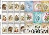 Decoupage paper ITD D0605M