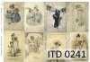 Decoupage paper ITD D0241