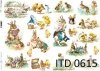 Decoupage paper ITD D0615