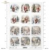 zima, zimowe widoczki, zimowe obrazki, Święty Mikołaj, dzieci, bałwan, prezenty, Boże Narodzenie, Święta Bożego Narodzenia, miniatura, miniatury, winter views, winter pictures, Santa Claus, children, snowman, presents, Christmas