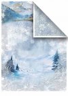 Papeles para scrapbooking en sets - invierno*Бумаги для скрапбукинга в наборах - зима