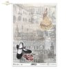 Sevilla, kobieta, kobiety, moda, suknia, kastaniety, but, architektura miast, zabytek, zabytki, retro, Hiszpania, autorka grafiki Magda Stanczew, R928, woman, women, fashion, dress, castanets, shoe, city architecture, monument, Spain, Frau, Frauen, Mode, 