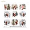 zimowe widoczki, Święty Mikołaj*winter views, Father Christmas, Santa Claus*Winteransichten, Weihnachtsmann*vistas invernales, Papá Noel