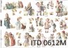 Decoupage paper ITD D0612M