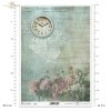 retro, vintage, zegar, kwiat, nuty, napis, motyl, tło, bukiet, clock, flower, notes, inscription, butterfly, background, Uhr, Blume, Notizen, Aufschrift, Schmetterling, Hintergrund, reloj, flor, notas, inscripción, mariposa, fondo