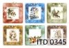 Decoupage paper ITD D0345