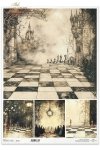 szachy, zamek, baśniowy krajobraz, pionki, figury szachowe, zegar*chess, castle, fairytale landscape, pawns, chess pieces, clock*Schach, Schloss, Märchenlandschaft, Bauern, Schachfiguren, Uhr*ajedrez, castillo, paisaje de cuento, peones, piezas de ajedrez