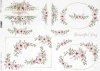 acuarelas de papel decoupage, flores, motivos de boda, en cajas*Wasserfarben, Blumen, Hochzeitsmotive, auf Boxen*декупаж бумажные акварели, цветы, свадебные мотивы, на коробках
