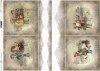 Papier decoupage Vintage, Boże Narodzenie, koronki*Vintage, Christmas, lace*Vintage, Weihnachten, Spitze*Vintage, Navidad, encaje*Винтаж, Рождество, кружева