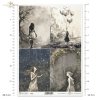 daydreams, imagination, magic, uncertainty, girl, mystery, dream, shooting stars, road into the unknown, vines, castle, Schwarz-Weiß, Tagträume, Fantasie, Magie, Ungewissheit, Mädchen, Geheimnis, Traum, Sternschnuppen