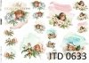 Papier decoupage (HS code 48025700) D0633