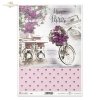 I love Paris, wieża Eiffla, kawiarnia, deska, deski, kropki, pastel, surfinia, kwiat, rower, R839, Eiffel Tower, cafe, board, boards, dots, pastel, surfinia, flower, bike, Eiffelturm, Cafe, Brett, Bretter, Punkte, Pastell, Surfinia, Blume, Fahrrad, Torre 