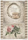 Zestaw kreatywny na papierze ryżowym - styl Vintage*Creative set on rice paper - Vintage style