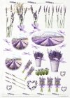 Zestaw kreatywny MS036 (HS code 48021000) Lavender