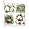 Zestaw do scrapbooking (HS code 48025890) SLS-078 Winter Wreath