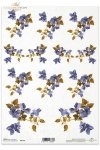 kwiat, kwiaty, liście, listki, ogród, łąka, R139, blue flowers, flowers, with blue flowers, leaves, leaves, garden, meadow, flores azules, flores, con flores azules, hojas, hojas, jardín, prado , kleine blaue Blumen