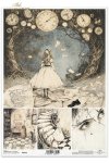 baśniowy krajobraz, Alicja, zegary. ciemny las, schody, oczy*fairytale landscape, Alice, clocks. dark forest, stairs, eyes*Märchenlandschaft, Alice, Uhren. dunkler Wald, Treppe, Augen*paisaje de cuento de hadas, Alicia, relojes. bosque oscuro, escaleras, 