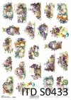 Papier decoupage Soft (HS code 48062000)  S0433