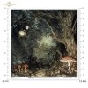 fantasy, surrealizm, baśniowy klimat, ilustracja, mroczny las, świat snów, muchomor, grzyby, drzewa*fantasy, surrealism, fairytale atmosphere, illustration, dark forest, dream world, toadstool, mushrooms, trees*Fantasie, Surrealismus, märchenhafte Atmosph