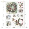 zimowe wianki*winter garlands*Wintergirlanden*guirnaldas de invierno