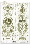 antyk, sztuka, antyku, dekoracje, dekor, dekory, ornament, ornamenty, medalion, medaliony, R058, medallion, medallions, antique, flower, flowers, decoration, decorations, ornament, ornaments