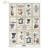 czar dawnych przedmiotów; bielizna kobieca, gorset, dawne napisy, manekin krawiecki, maszyny krawieckie, maszyny do szycia, retro, Paris, R536, charm of old objects; women's underwear, corset, old inscriptions, tailor's dummy, sewing machines, sewing ma