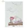 róża, filiżanki, filiżanka, kawa, stolik, ciastko, wazon, korale. Autorka grafik: Magda Stanczew, R869, rose, cups, teacup, coffee, table, cake, vase, beads, Rose, Tassen, Teetasse, Kaffee, Tisch, Kuchen, Vase, Perlen, rosa, tazas, taza de té, café, mesa,
