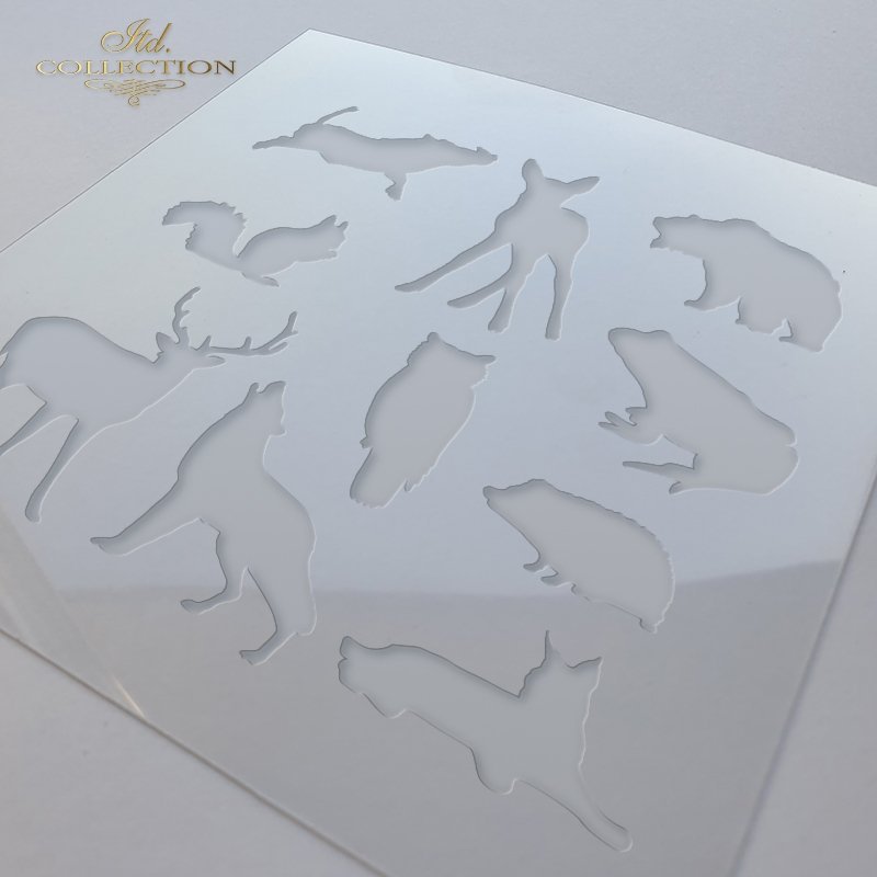 Prägeschablonen Für Kartenbasteln - Streifenmuster Vorlage 10,6x14,5cm