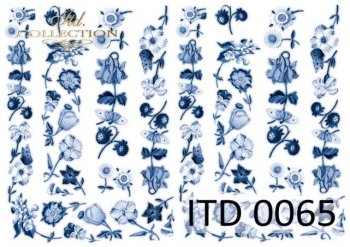 Papier decoupage (HS code 48025700) D0065M