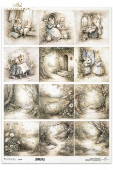 рисовая бумага для декупажа R0510L