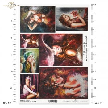 рисовая бумага для декупажа R1244