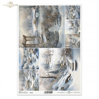 Reispapier für Serviettentechnik und Decoupage R2555