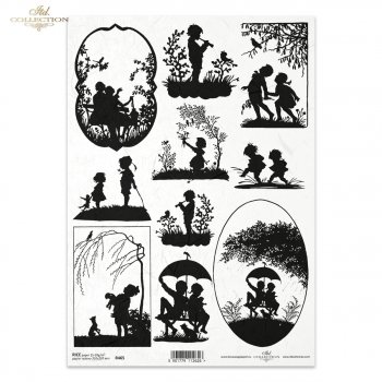 Reispapier für Serviettentechnik und Decoupage R0465