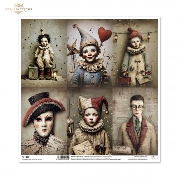 Papier für Scrapbooking SL1938