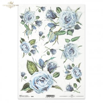 Reispapier für Serviettentechnik und Decoupage R0890