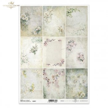 Reispapier für Serviettentechnik und Decoupage R2067