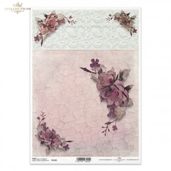 Reispapier für Serviettentechnik und Decoupage R1150