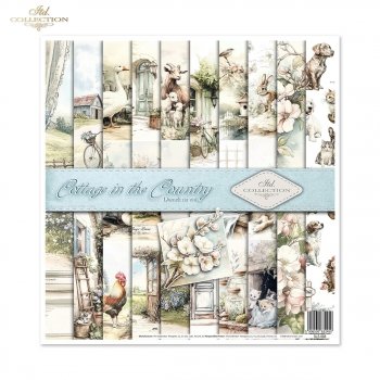 Set von Papieren für Scrapbooking SLS-088 Cottage in the Country