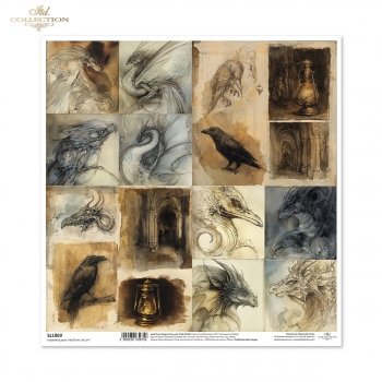 Papier für Scrapbooking SL1869