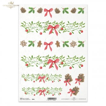 Reispapier für Serviettentechnik und Decoupage R0801