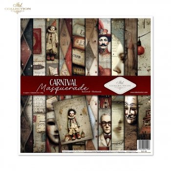Set von Papieren für Scrapbooking SLS-103 Carnival - Masquerade