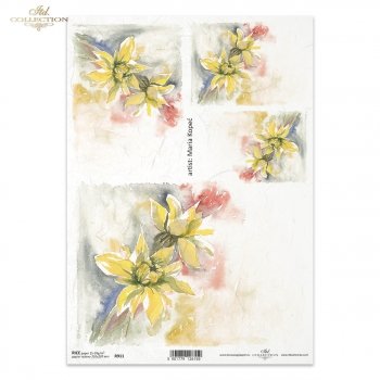 Reispapier für Serviettentechnik und Decoupage R0911