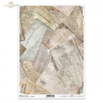 Reispapier für Serviettentechnik und Decoupage R1125